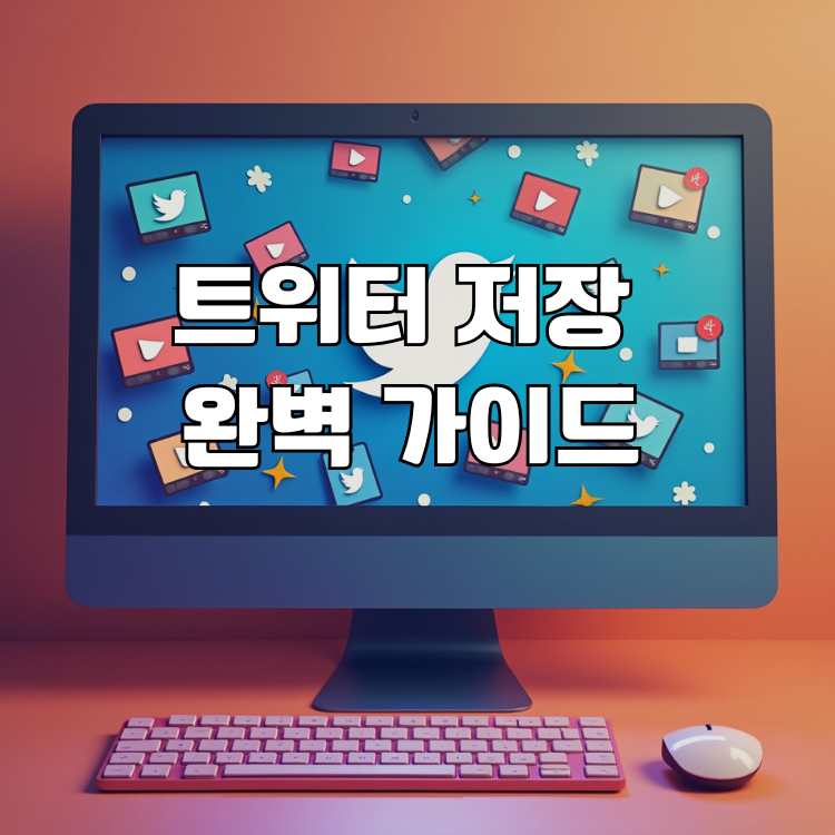 트위터 영상 저장 다운로드