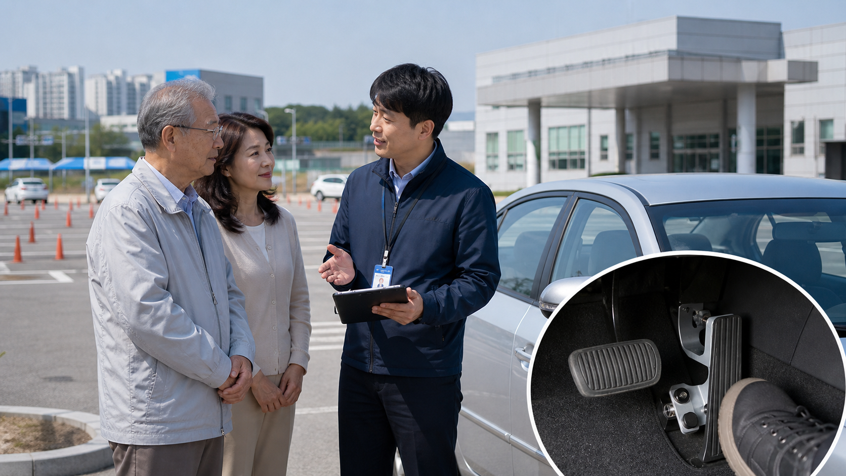 고령 운전자 페달 오조작 방지 장치