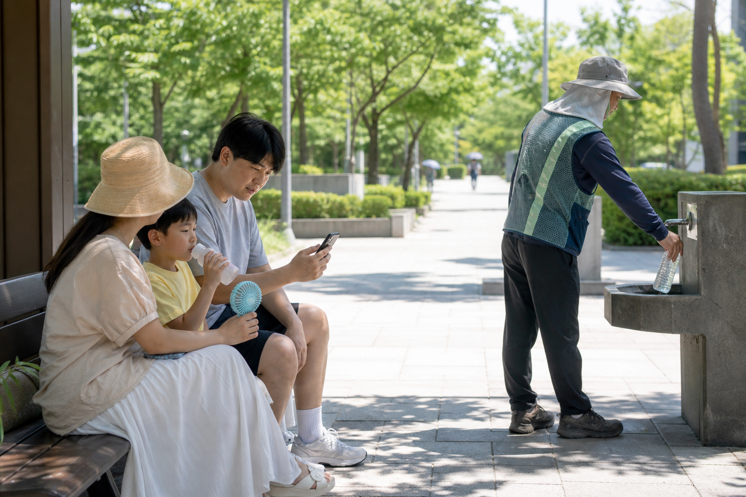 외출 전에는 지역 특보부터 확인하기