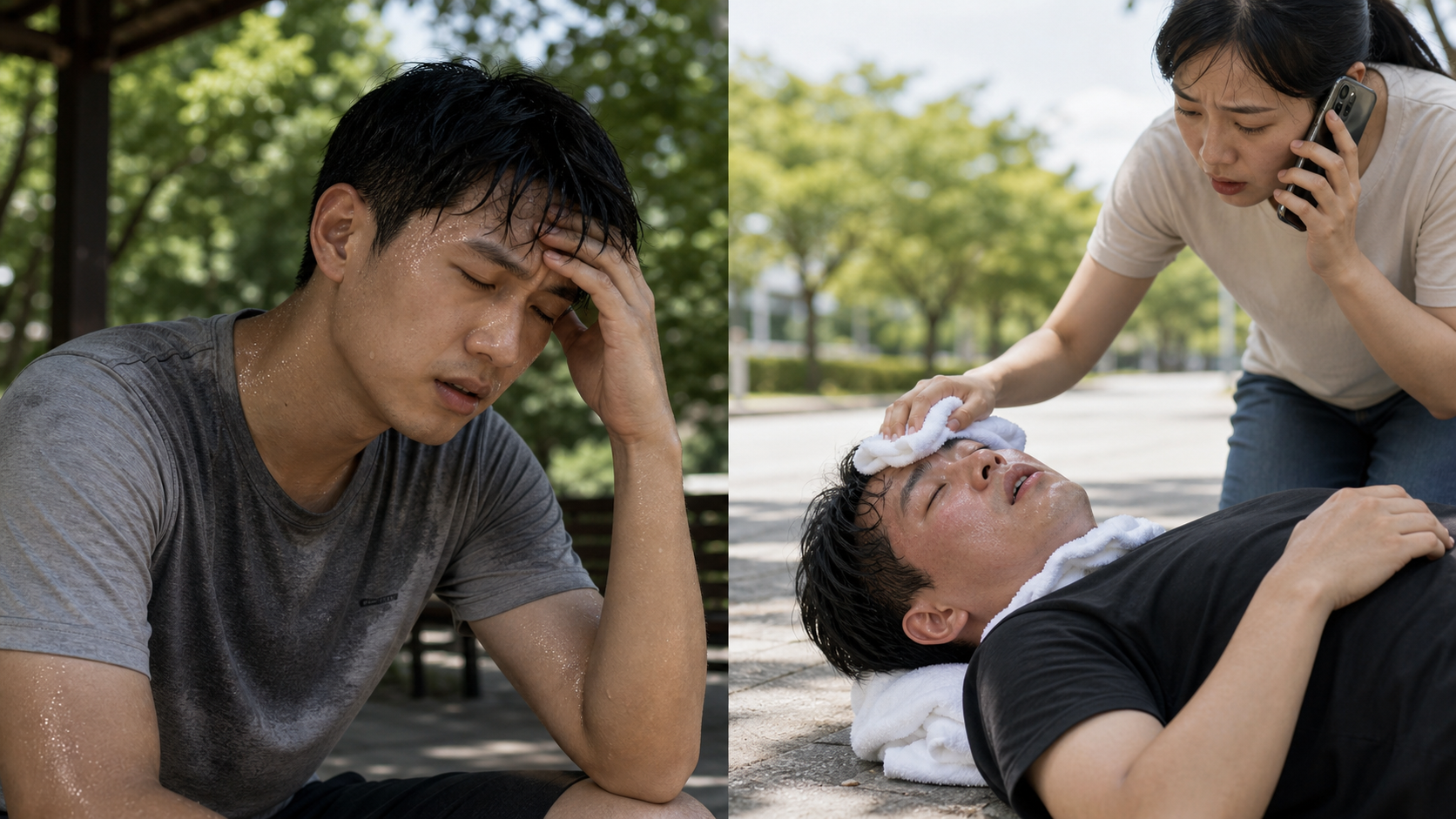 열사병과 열탈진은 무엇부터 다르게 봐야 할까
