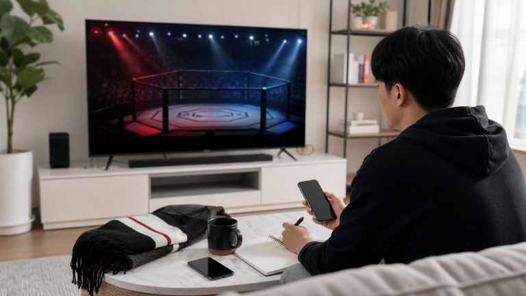 UFC 파이트 나이트 한국시간 확인