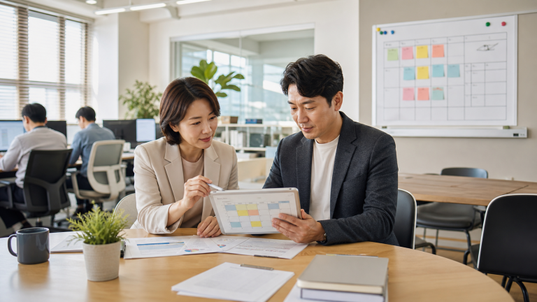 워라밸 4.5 프로젝트 신청 확인