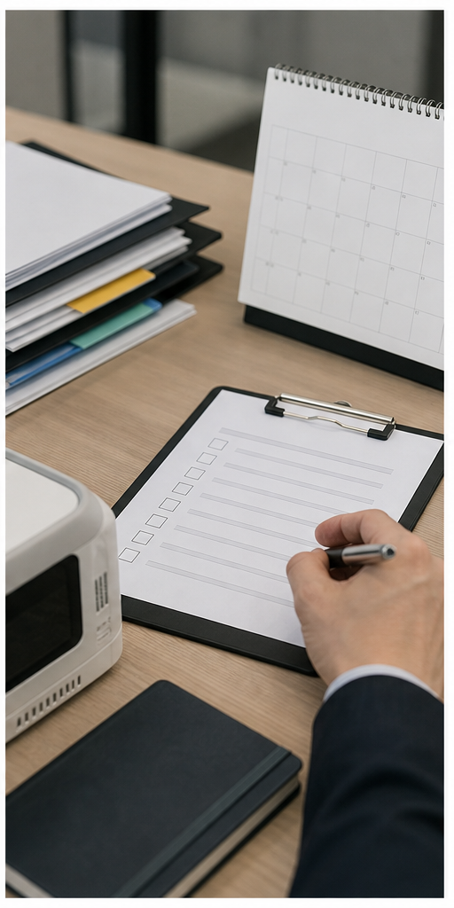 What should be prepared before submission?