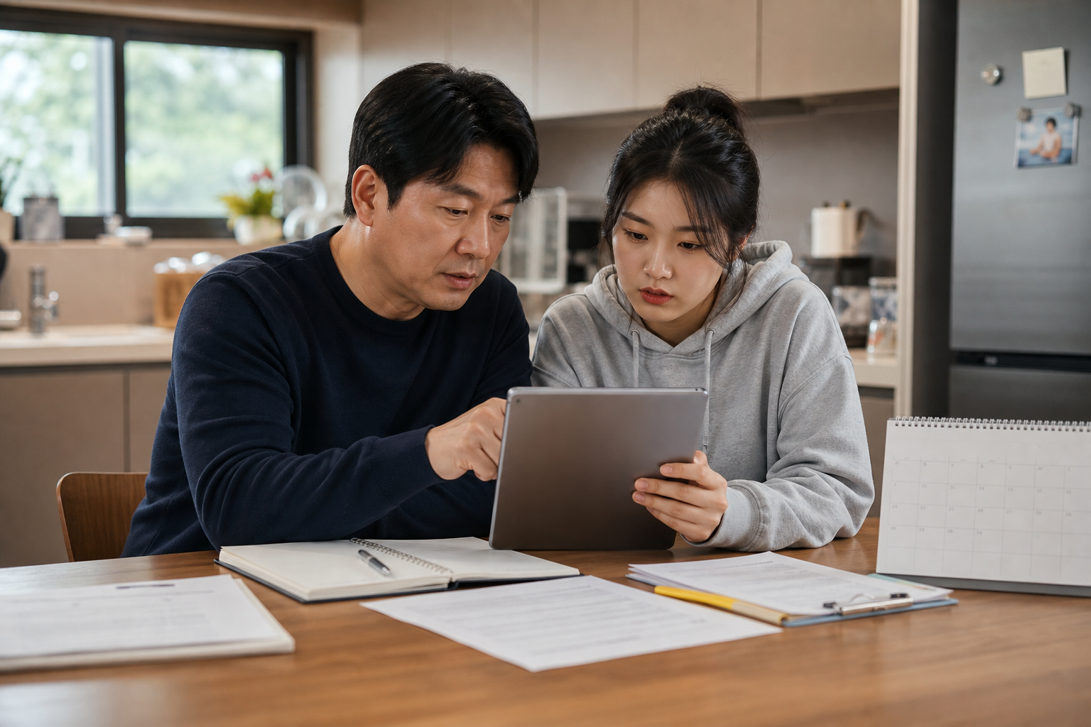 서류제출과 가구원동의는 왜 9월 16일까지 따로 봐야 하나요?