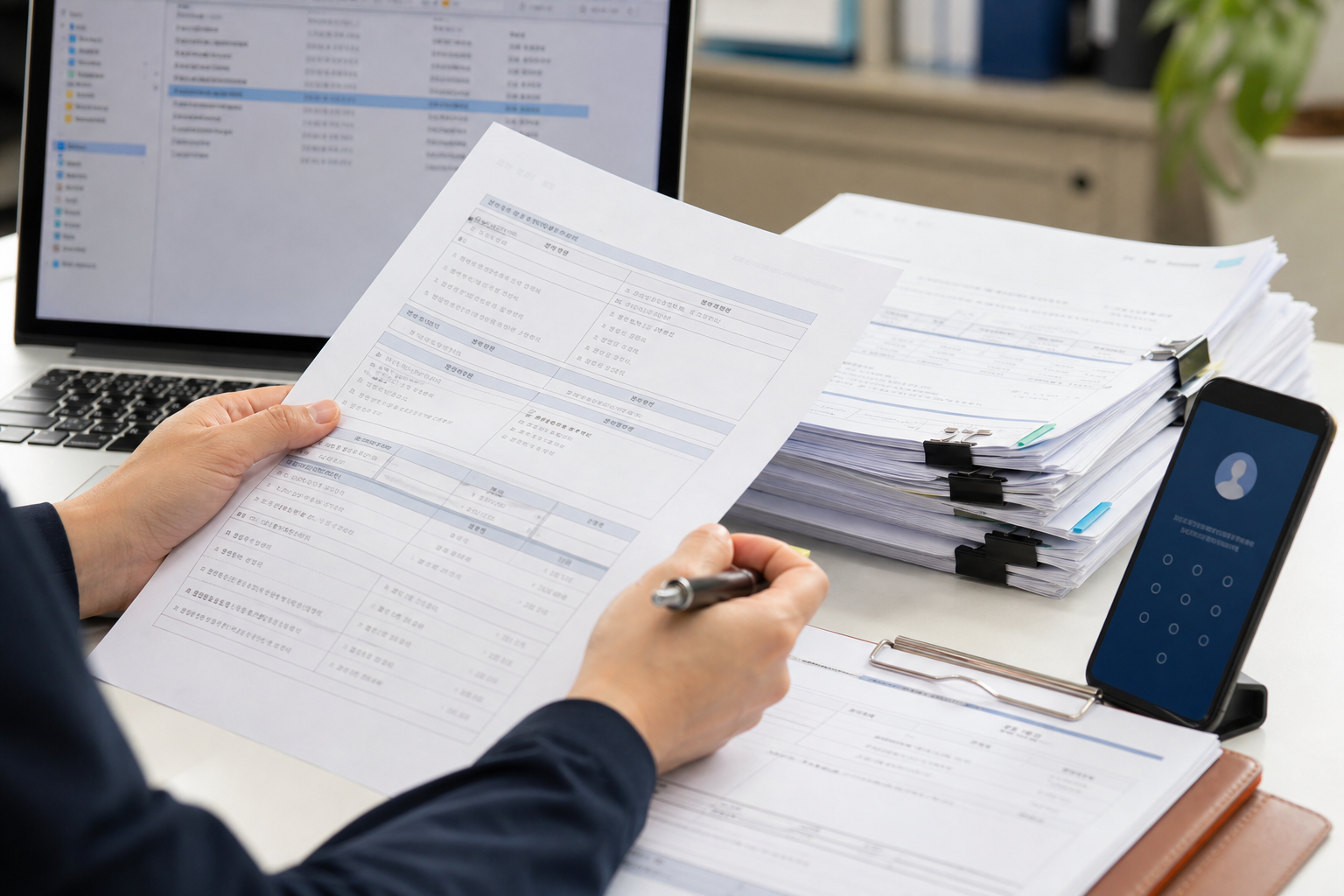 Who should check the certificate before procurement work?